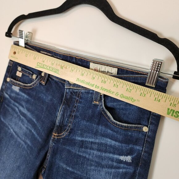 Adriano Goldschmeid AG-ED Denim Legging Ankle Dark Wash Japanese Denim sz 27 - Picture 11 of 15